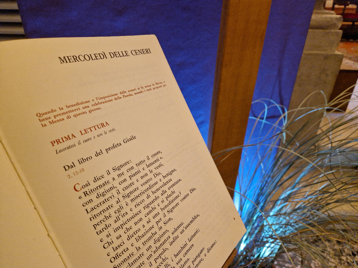 Dalle Ceneri… verso l’essenziale